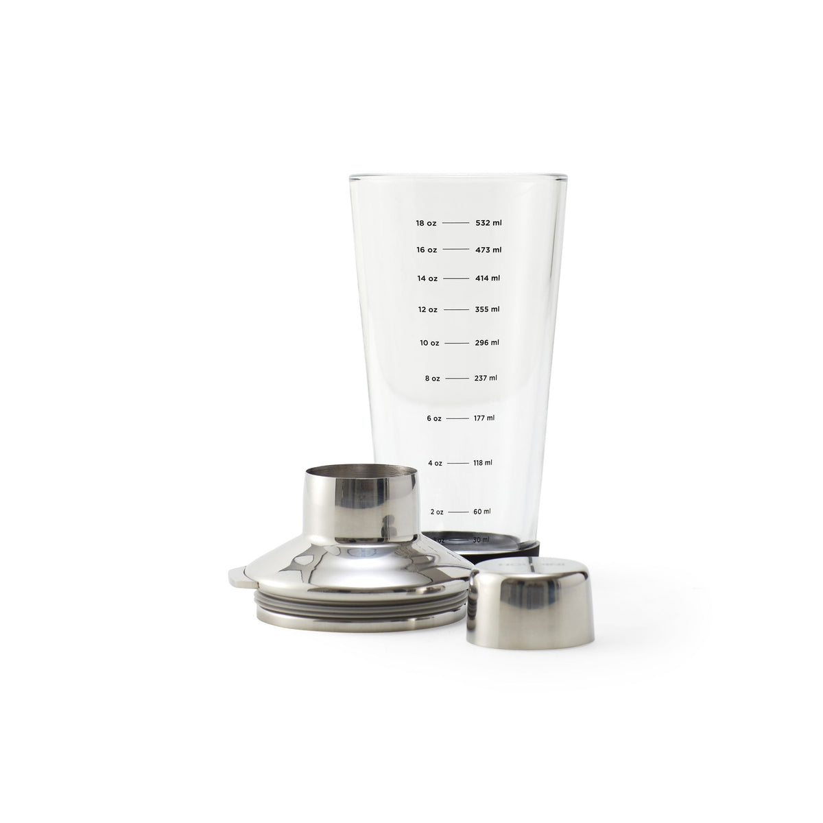 Glass Cocktail Shaker, 18-oz M6O0 - product image 1