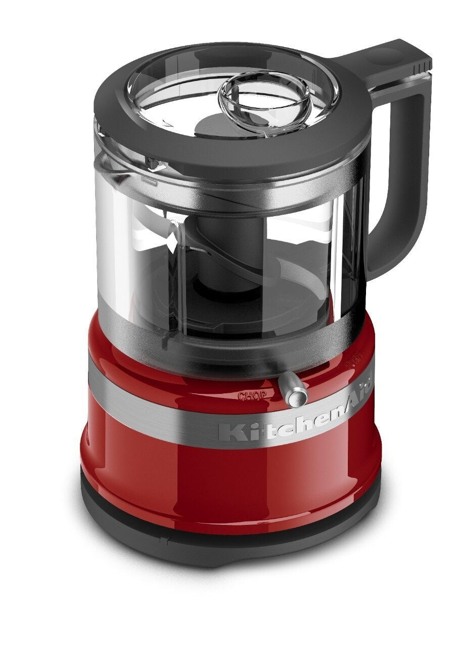 Compact 3.5 Cup Food Chopper/Mini Food Processor with Dishwasher Safe Parts, Empire Red S0S0 - product image 1