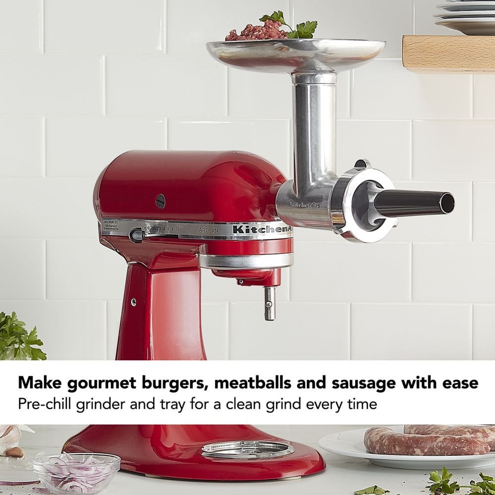 Metal Food Grinder Stand Mixer Attachment S4J7 - product image 4