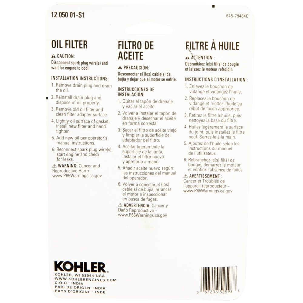 Replacement Troy-Bilt Engine Oil Filter O7D4 - product image 7
