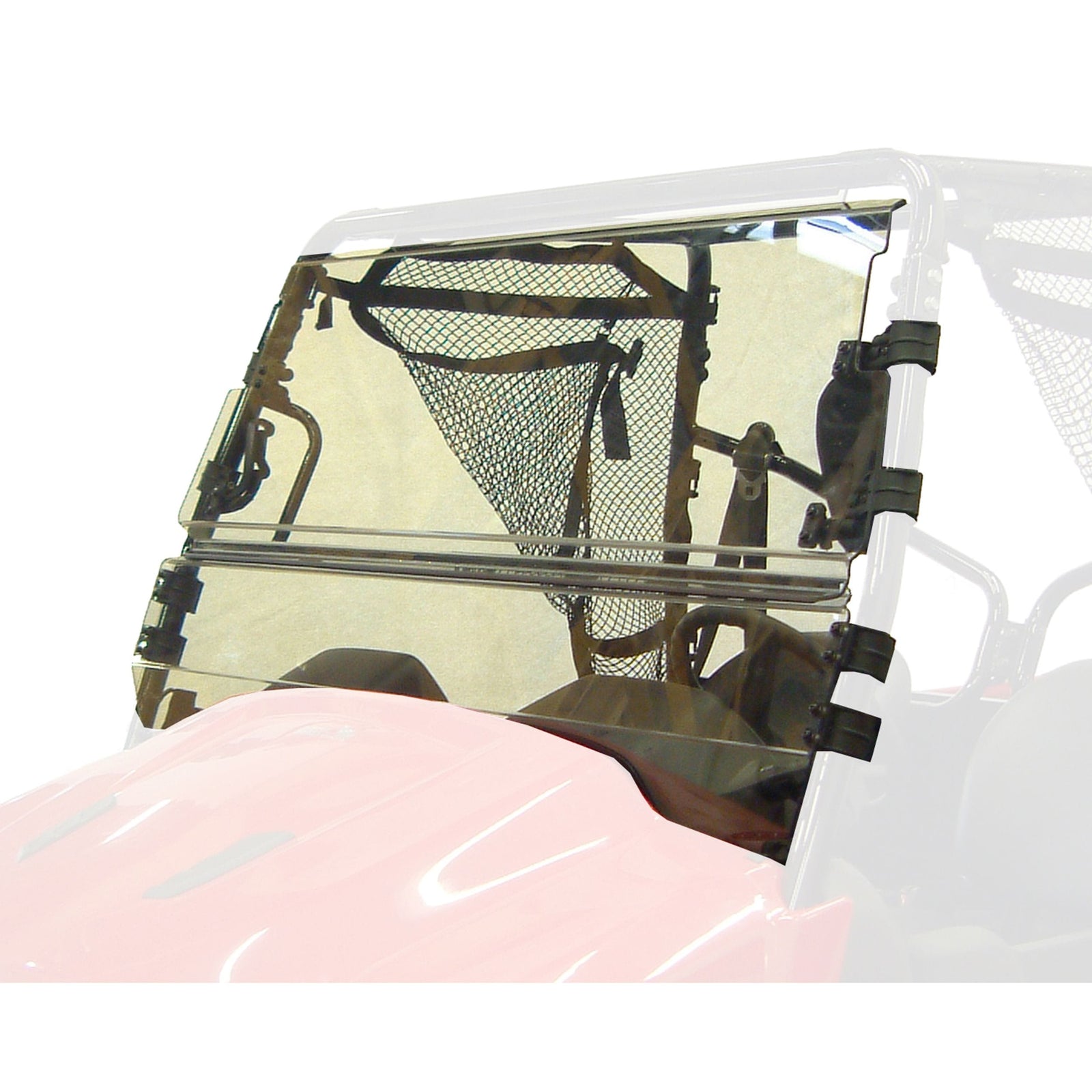 Hard Coated Full Tilt Windshield, Big Red G9B0 - product image 1