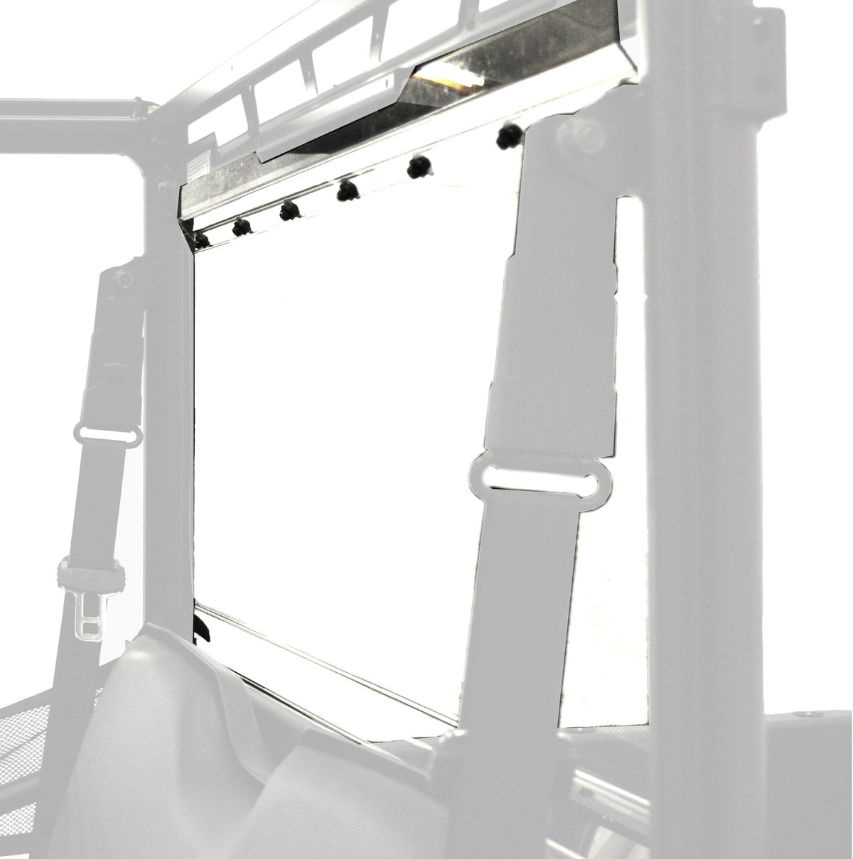 UTV Windshield Rear Panel for Polaris Ranger ETX/EV/500/570/570 CREW V3W5 - product image 1