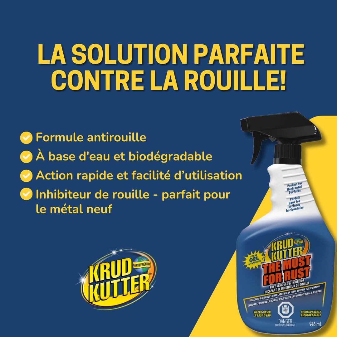 Rust Remover Spray & Inhibitor, Water-Based, Biodegradable, 946-mL W6C6 - product image 4