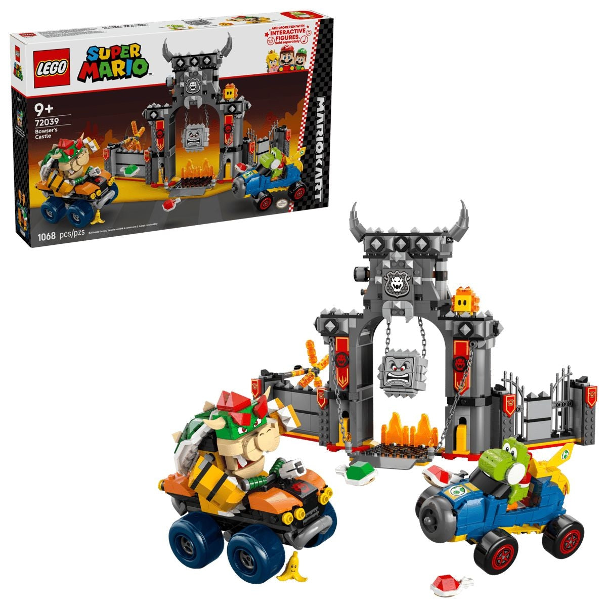 Super Mario Mario Kart – Bowser's Castle - 72039, 1068-pcs, Ages 9+ V8H5 - product image 1