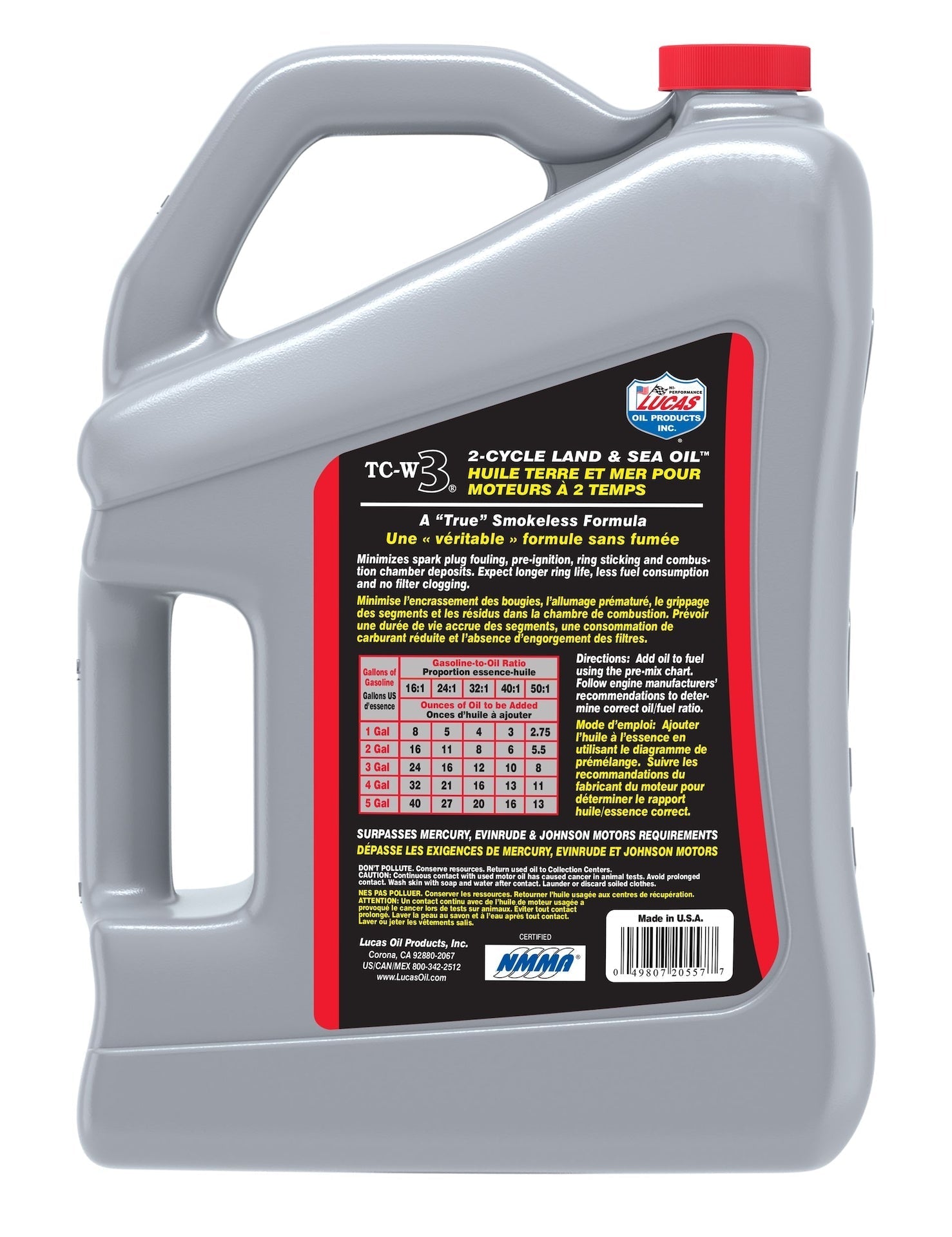 Oil 2-Stroke Semi-Synthetic Land & Sea Oil, 3.87-L J3R2 - product image 2