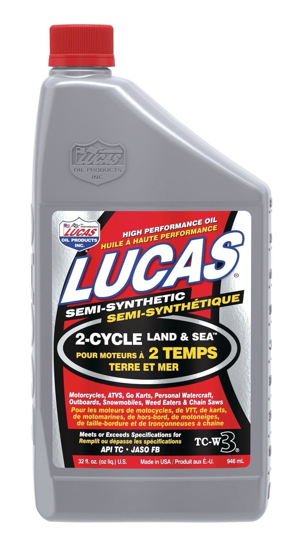Oil 2-Stroke Semi-Synthetic Land & Sea Oil, 946-mL N5Q5 - product image 1