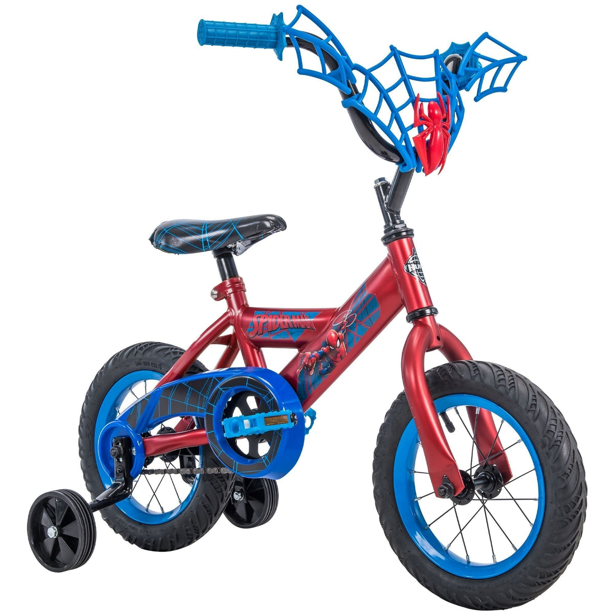 Spider-Man Kids' Bike 12-in Wheel, Red/Blue Q8P6 - product image 1
