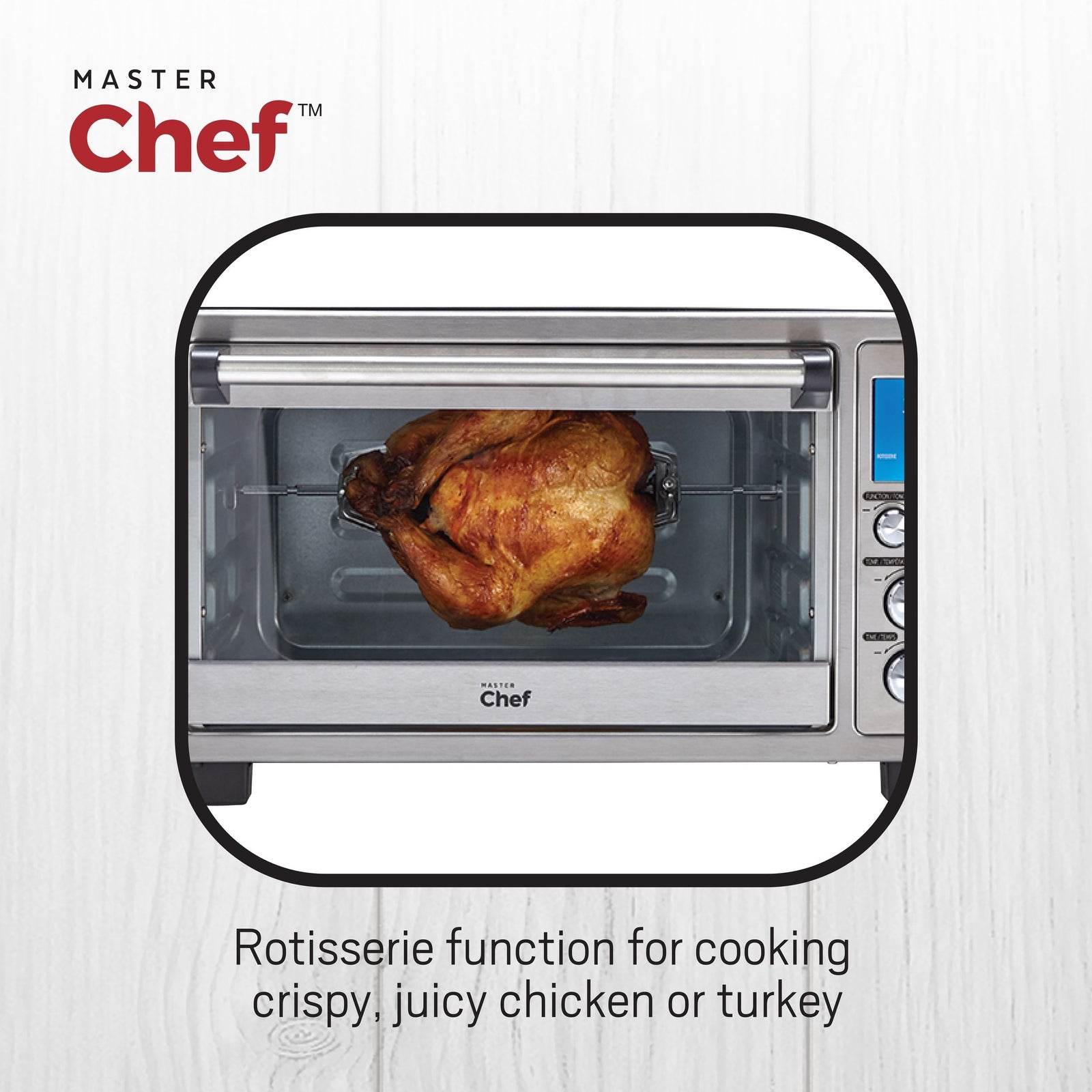 Digital Convection Toaster Oven with 10 Functions, Stainless Steel, 6-Slices Z3I4 - product image 5