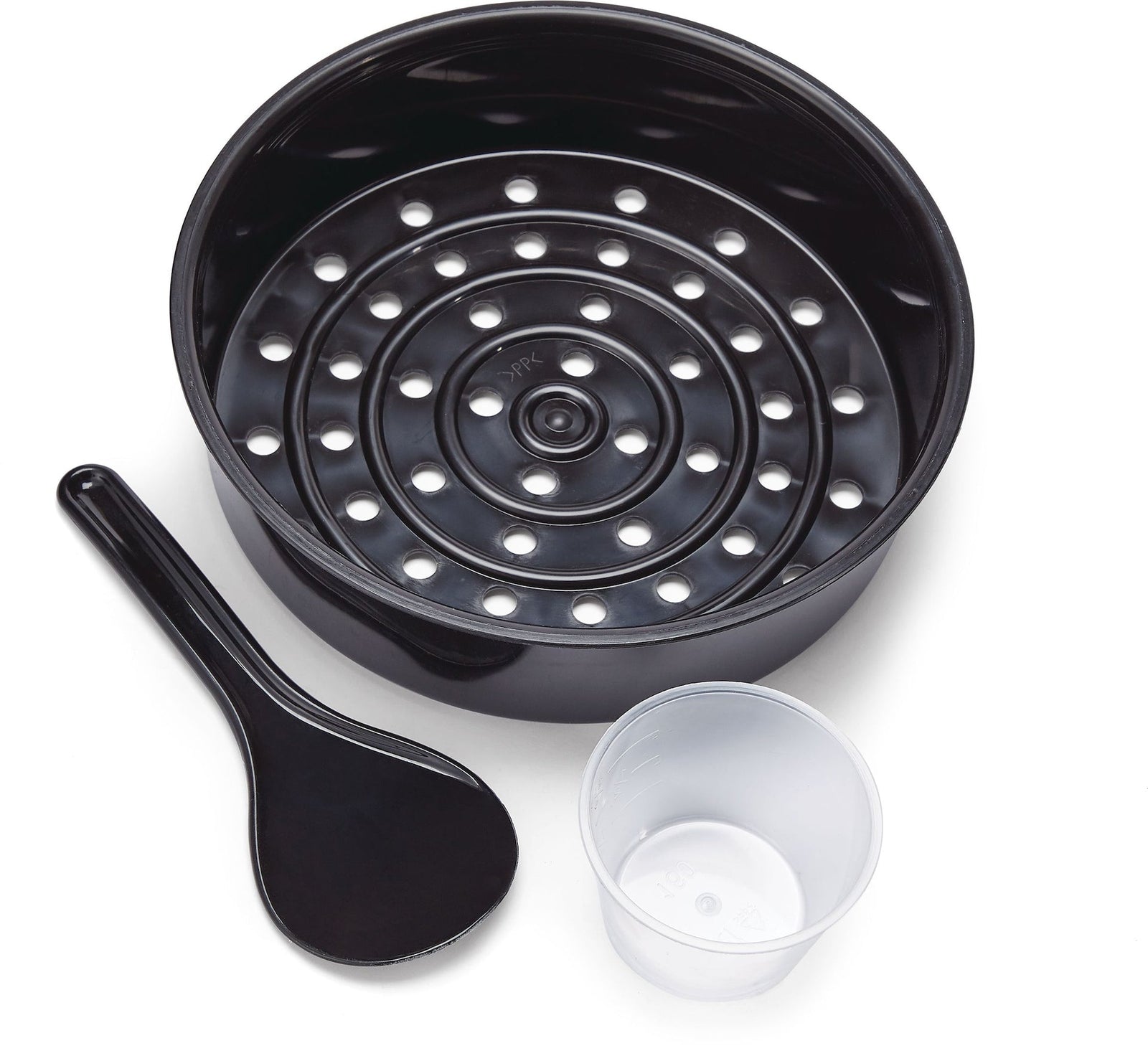 One-Touch Non-Stick Rice Cooker & Steamer, Black, 20 Cups Q8U5 - product image 5
