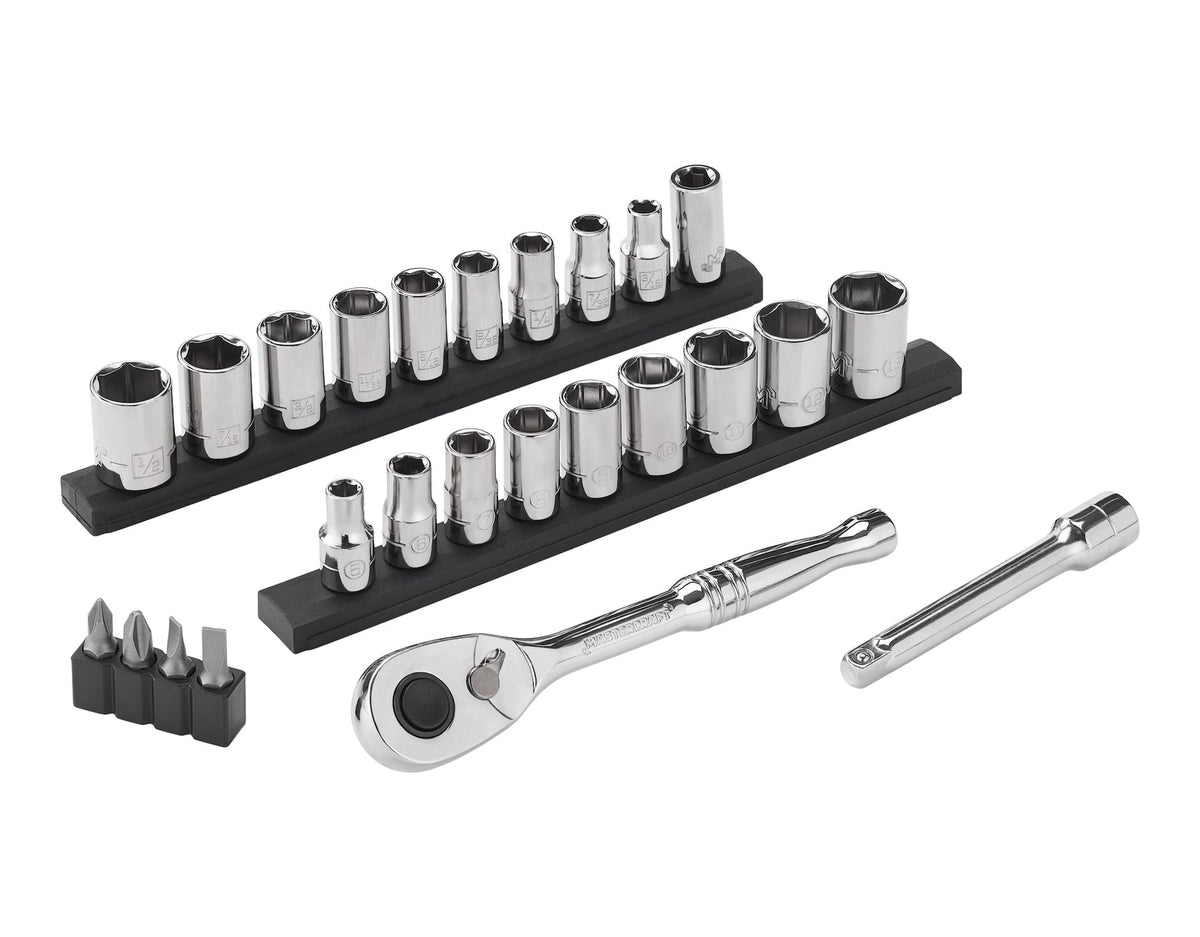 25 Piece 1/4" Drive Socket Set L6E9 - product image 2