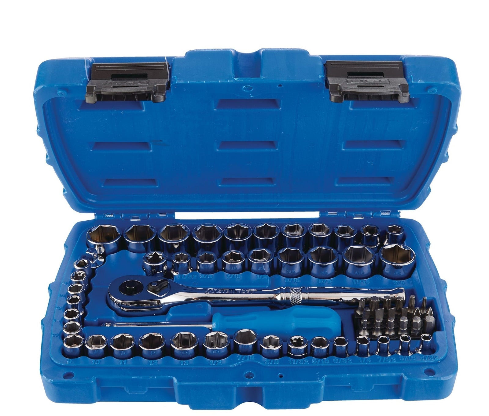 Mechanic's Tool Set with Case, Nickel-Plated, SAE/Metric, 62-pc A0X4 - product image 4