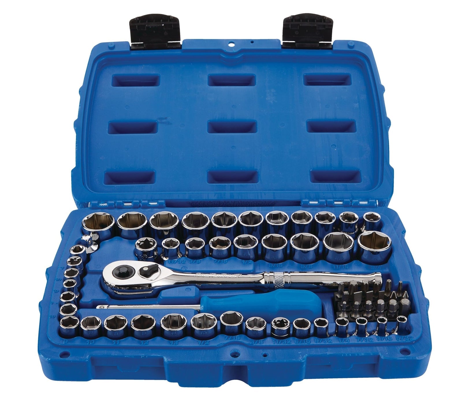 Mechanic's Tool Set with Case, Nickel-Plated, SAE/Metric, 62-pc M5S7 - product image 5