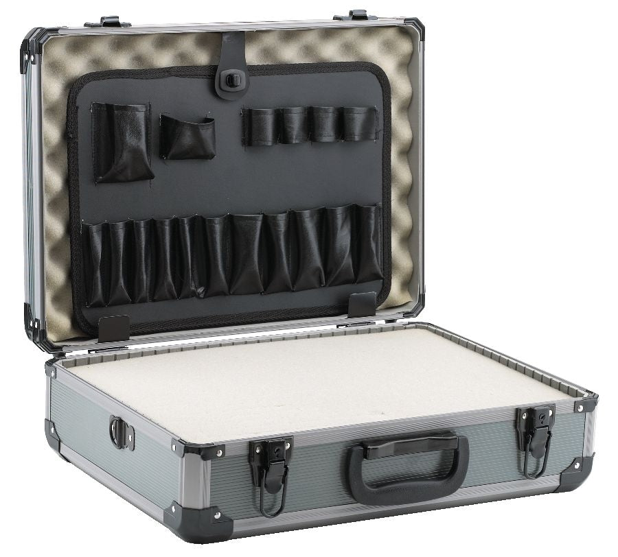 Portable Aluminum Case with Adjustable Strap, Lockable, 18-in J6B5 - product image 2