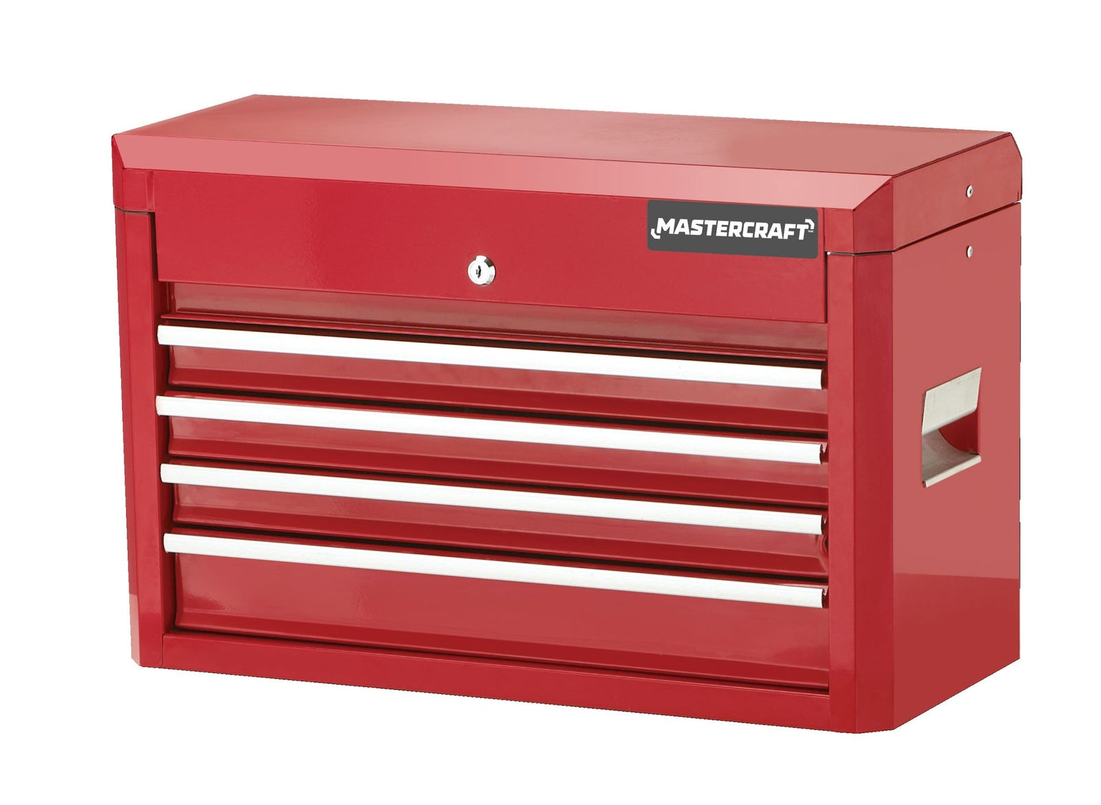 Tool Chest with 4 Drawers, Deep Red, 24-in T0U2 - product image 1