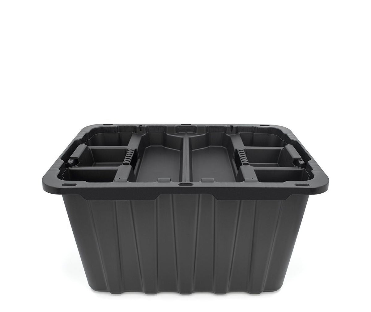 Tote Insert Tray with Carry Handle, Black, 2-pk M1R6 - product image 1