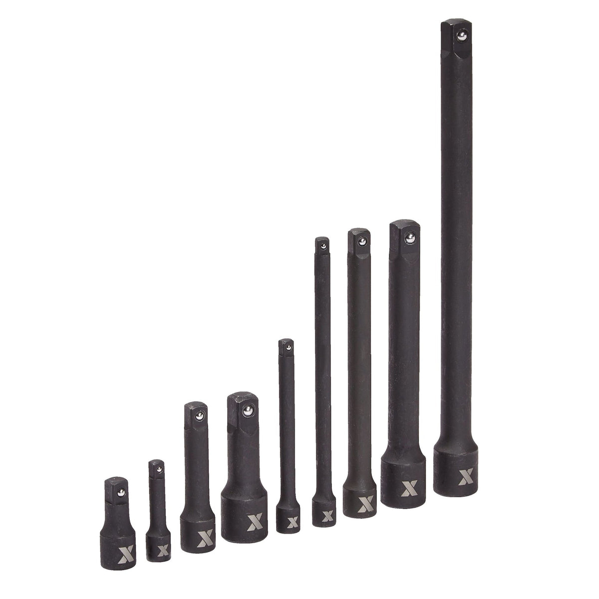 Impact Extension Bar Set, 9-pc, SAE/Metric, CRMO N3I9 - product image 2