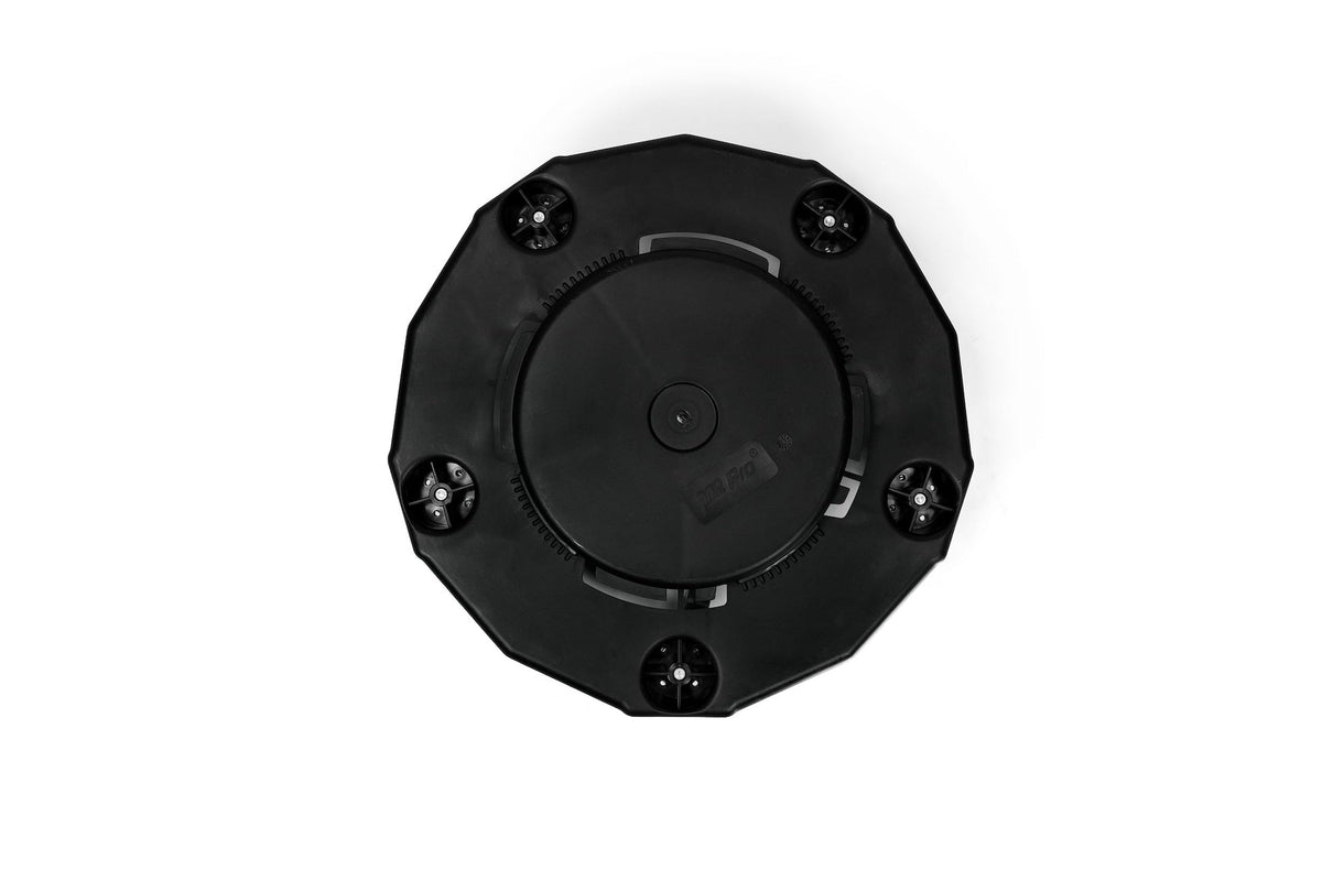 Universal Commercial Heavy-Duty Resin Garbage Can Dolly, Black N3S9 - product image 7