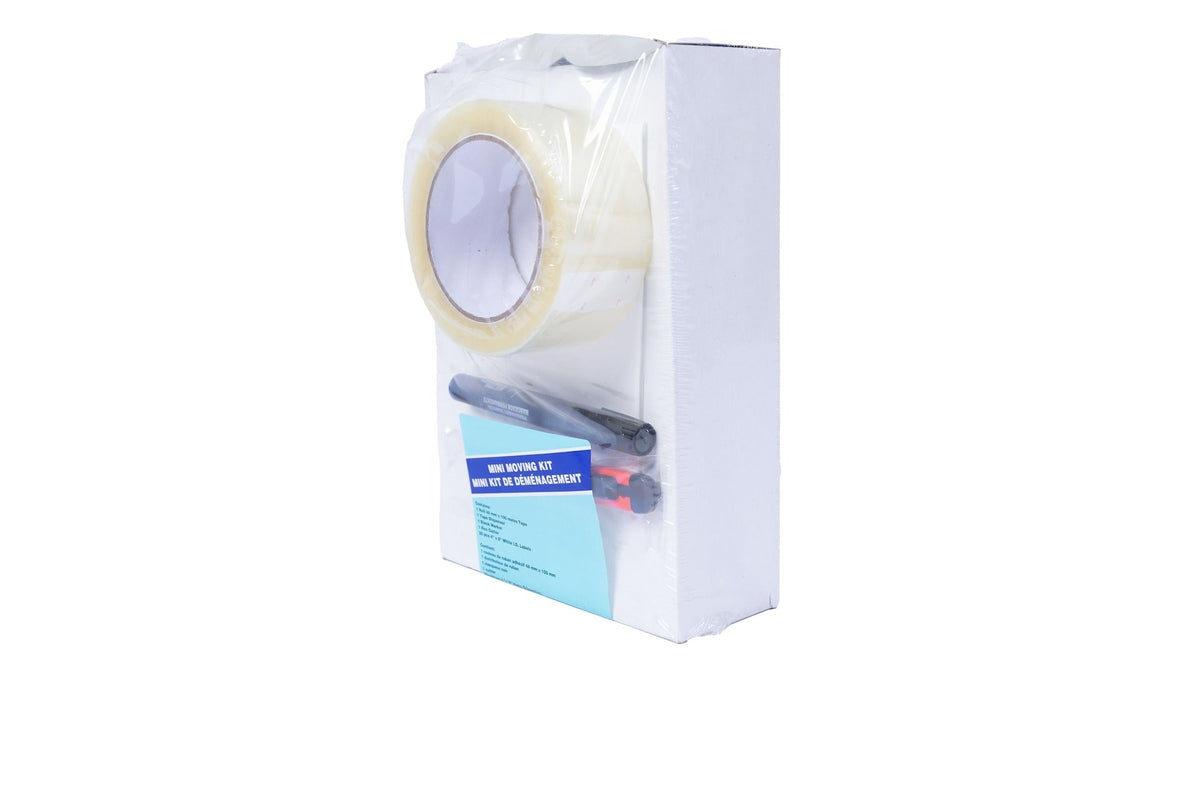 Mini Moving Kit with Box Cutter, Marker, Clear Packing Tape, Tape Gun & Box ID Labels M0P5 - product image 1