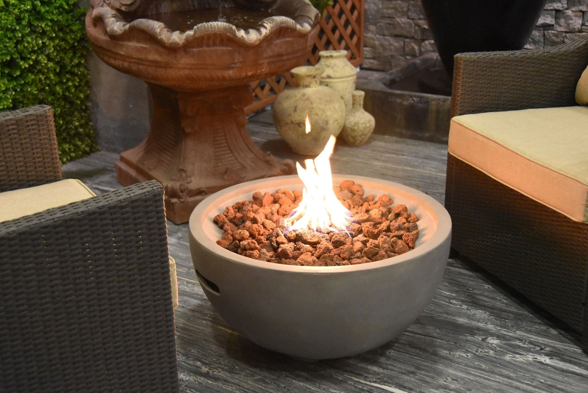 Nantucket Outdoor Gas-Fueled Fire Bowl, 40,000 BTUs, 27 x 27 x 14-in C5Y4 - product image 4