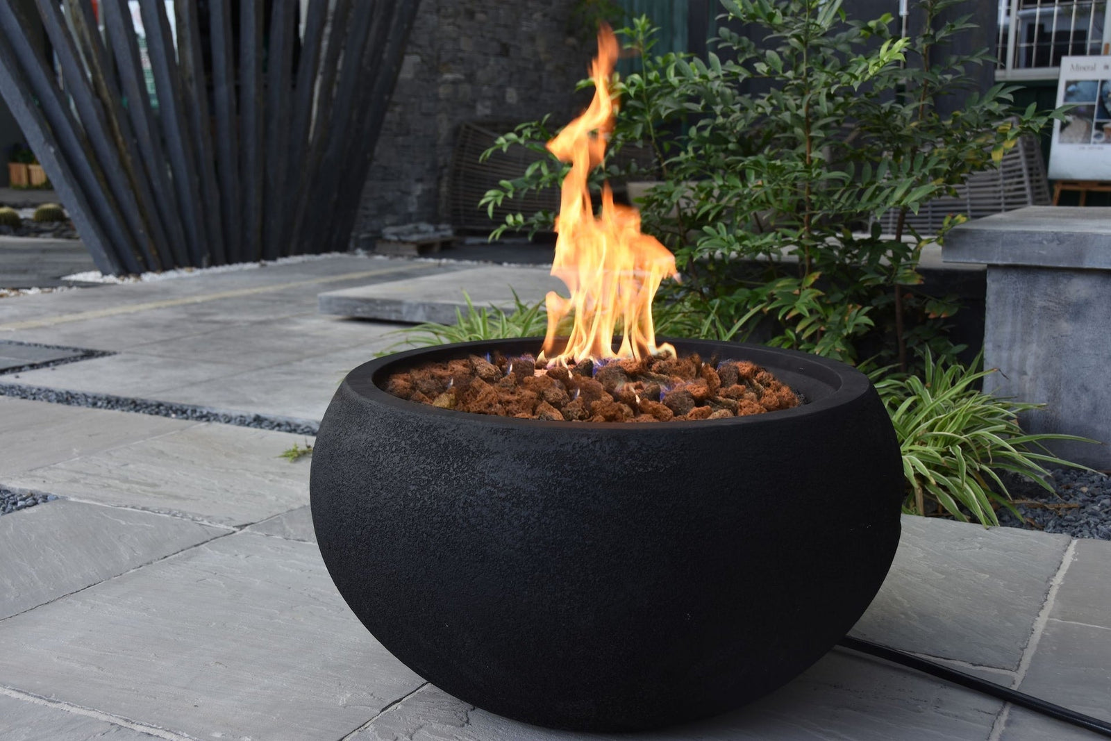 York Round Fire Bowl, Liquid Propane, 40,000 BTU J9B6 - product image 3