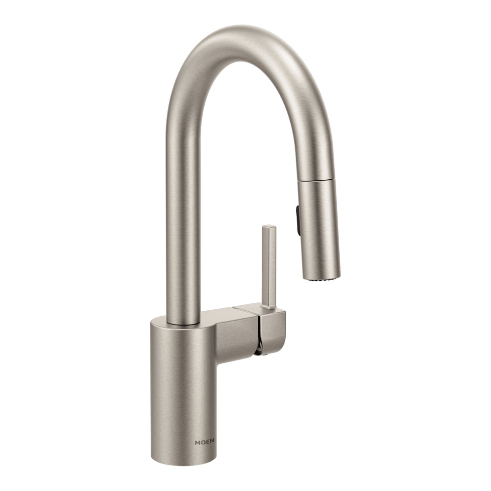 Align Single Handle High Arc Pull Down Sprayer Kitchen Faucet, Stainless Steel A9Y1 - product image 2