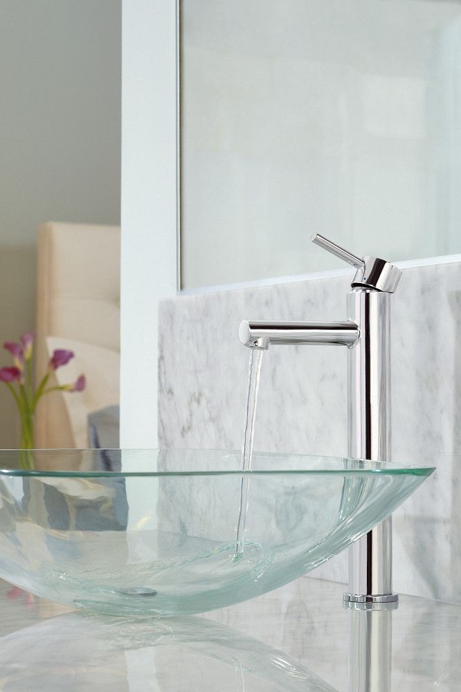 Align Single Handle High Arc Single Hole Bathroom Sink Faucet, WaterSense Certified, Brushed Nickel H6L2 - product image 3