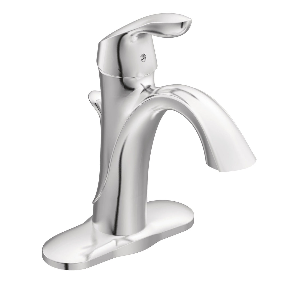 Eva Single Handle High Arc Single Hole Bathroom Sink Faucet, WaterSense Certified, Chrome H7Z7 - product image 1