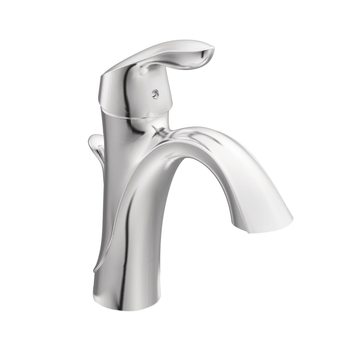 Eva Single Handle High Arc Single Hole Bathroom Sink Faucet, WaterSense Certified, Chrome H7Z7 - product image 2