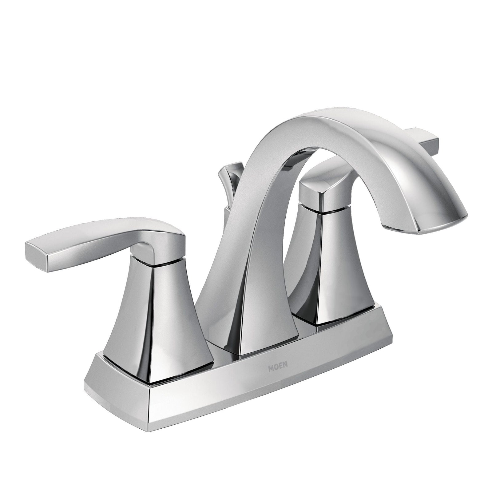 Voss Double Handle High Arc 4-in Centerset Bathroom Sink Faucet, Chrome X6A5 - product image 1