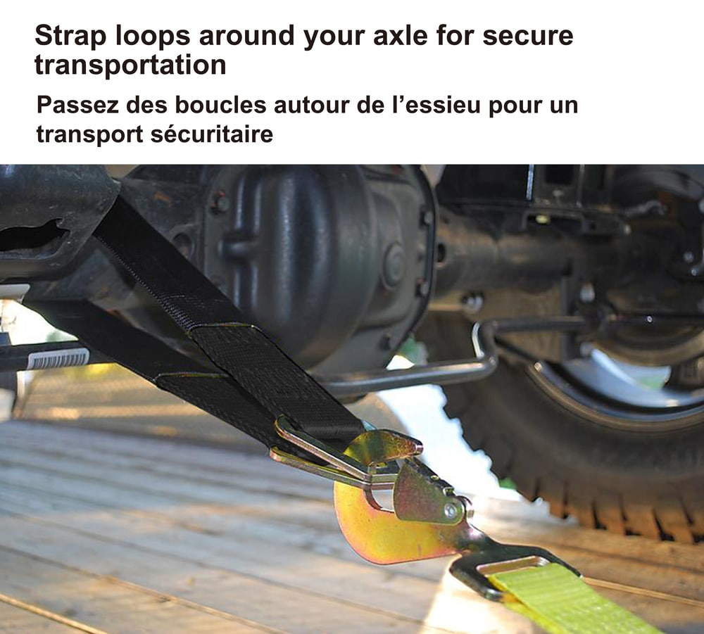 10,000-lb Axle Strap, with D-rings, 2-in x 31-in D4J7 - product image 4