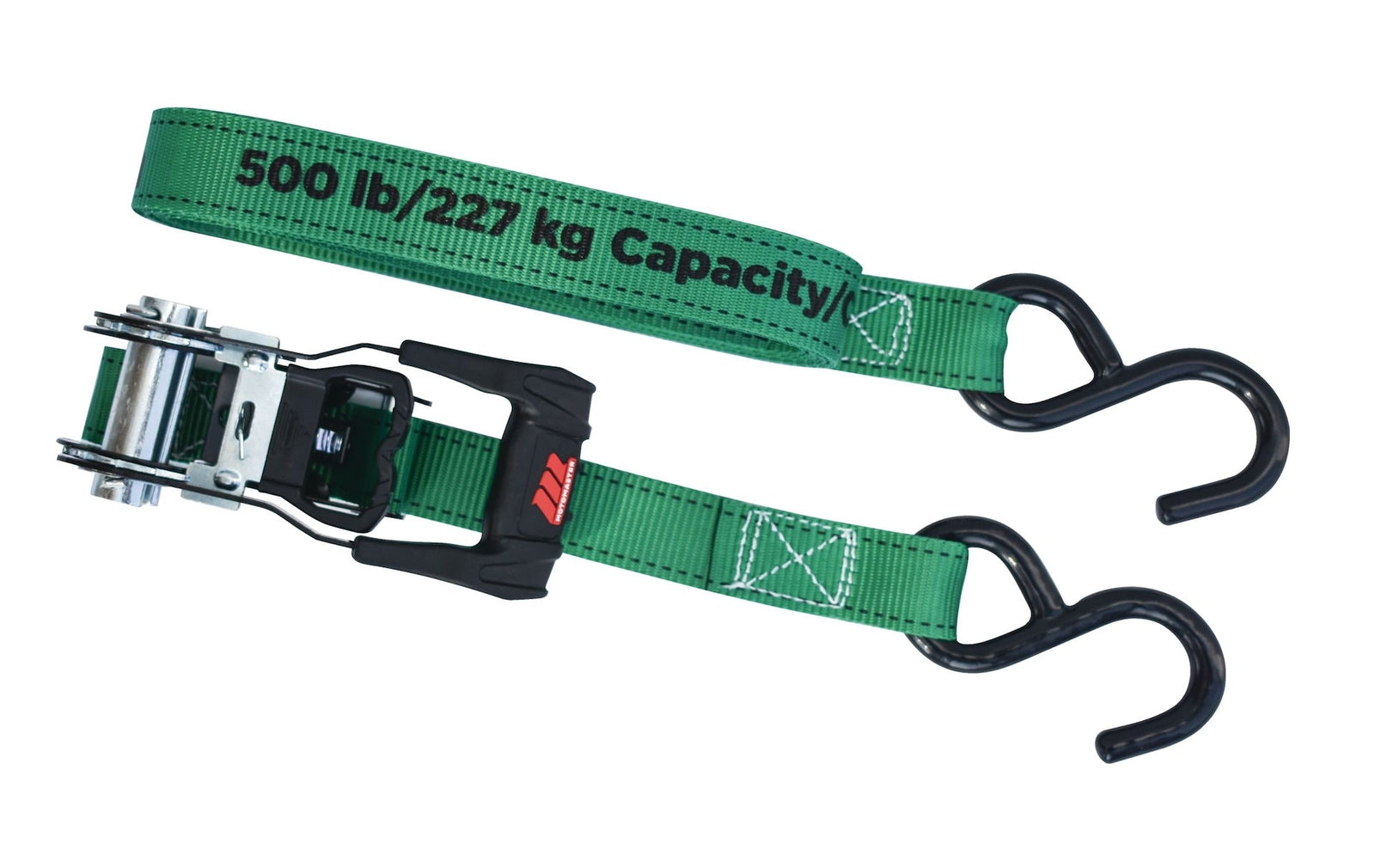 1,500-lb Ratchet Tie-Down Straps, with Padded Handle, 1-in x 14-ft, (2.5 cm x 4.3 m), 4-pk T3H0 - product image 1