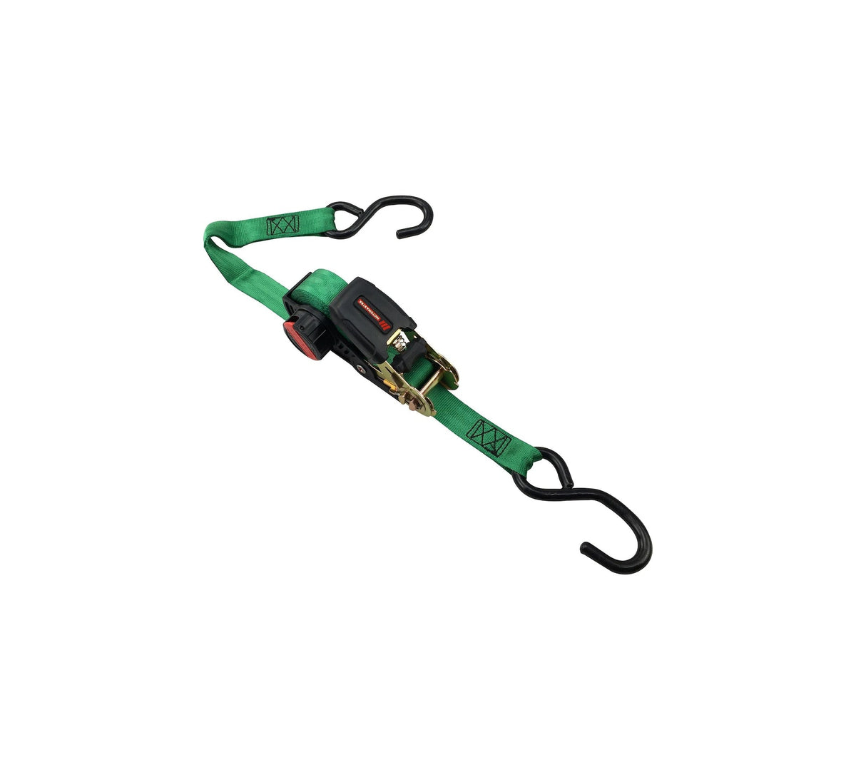 1,500-lb Rocker Ratchet Tie Down, 1-in x 15-ft, 2-pk U0B6 - product image 6