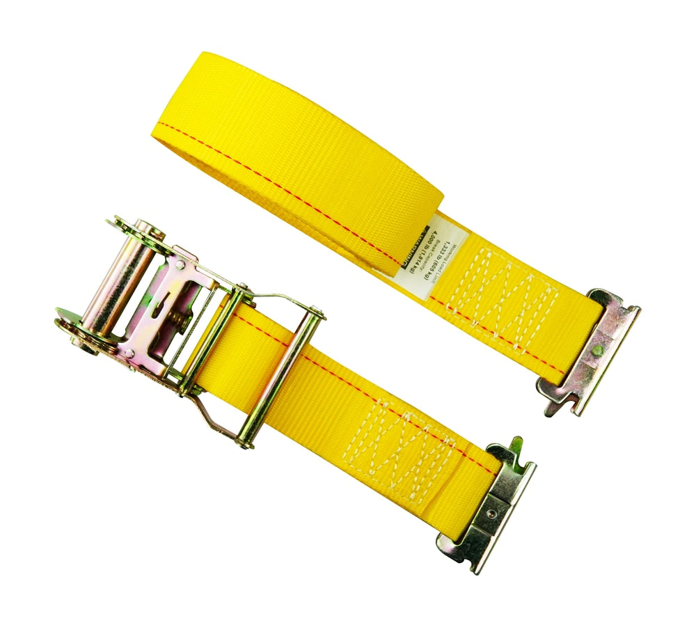 4,000-lb Commercial Ratchet Tie Down Strap, with E-Fitting, 2-in x 12-ft H9H5 - product image 2