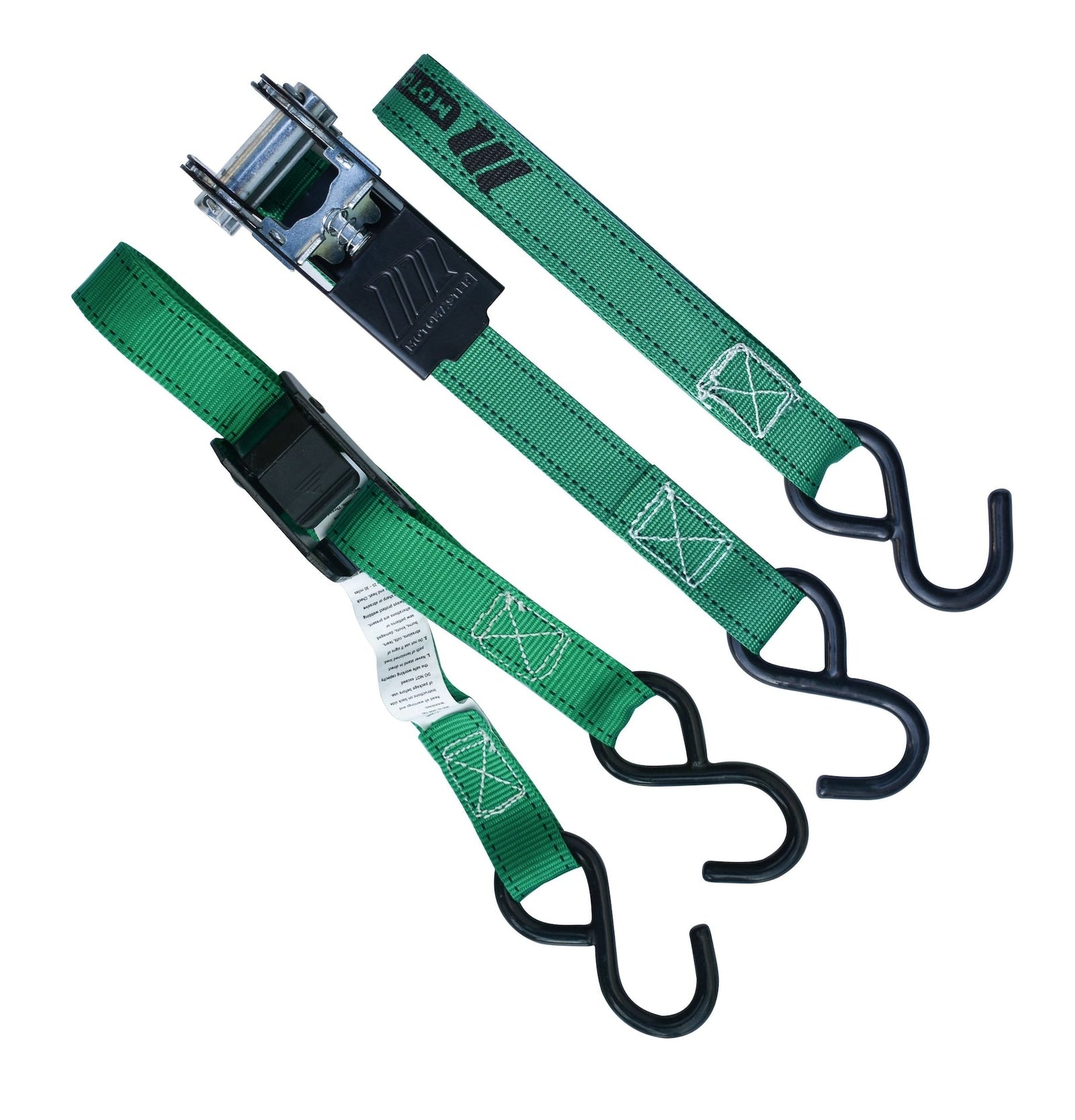 900-lb Ratchet/Cambuckle Tie-Down Straps, Non-Padded, 1-in x 10-ft, 4-pk O0G0 - product image 2