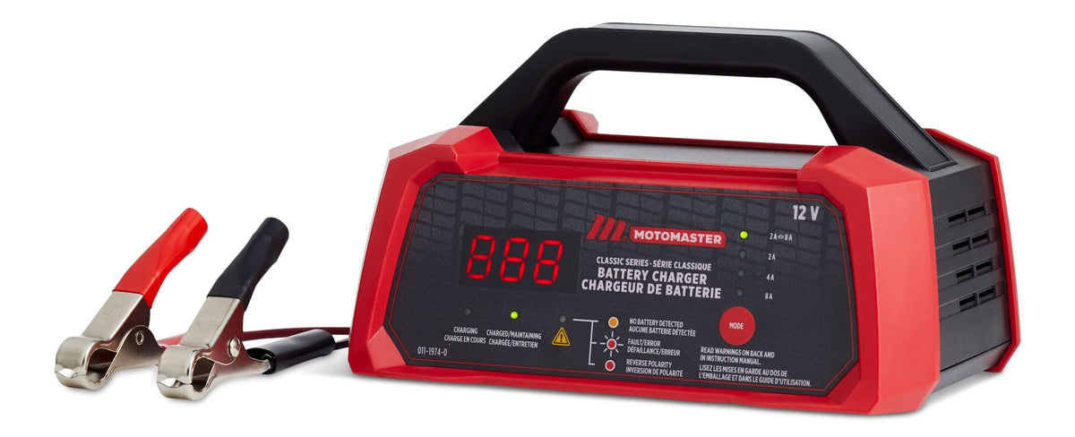 Classic Series Smart Battery Charger/Maintainer, Fully Automatic, 8/4/2-Amp, 12V Z4F5 - product image 1