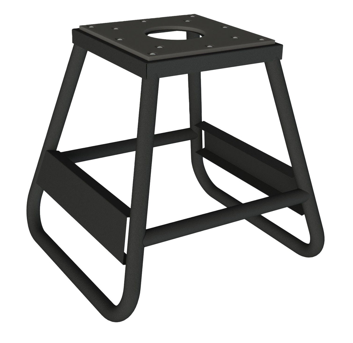 Steel Motorcycle/Dirtbike Stand, 1000-lb Capacity, Black E9A7 - product image 1