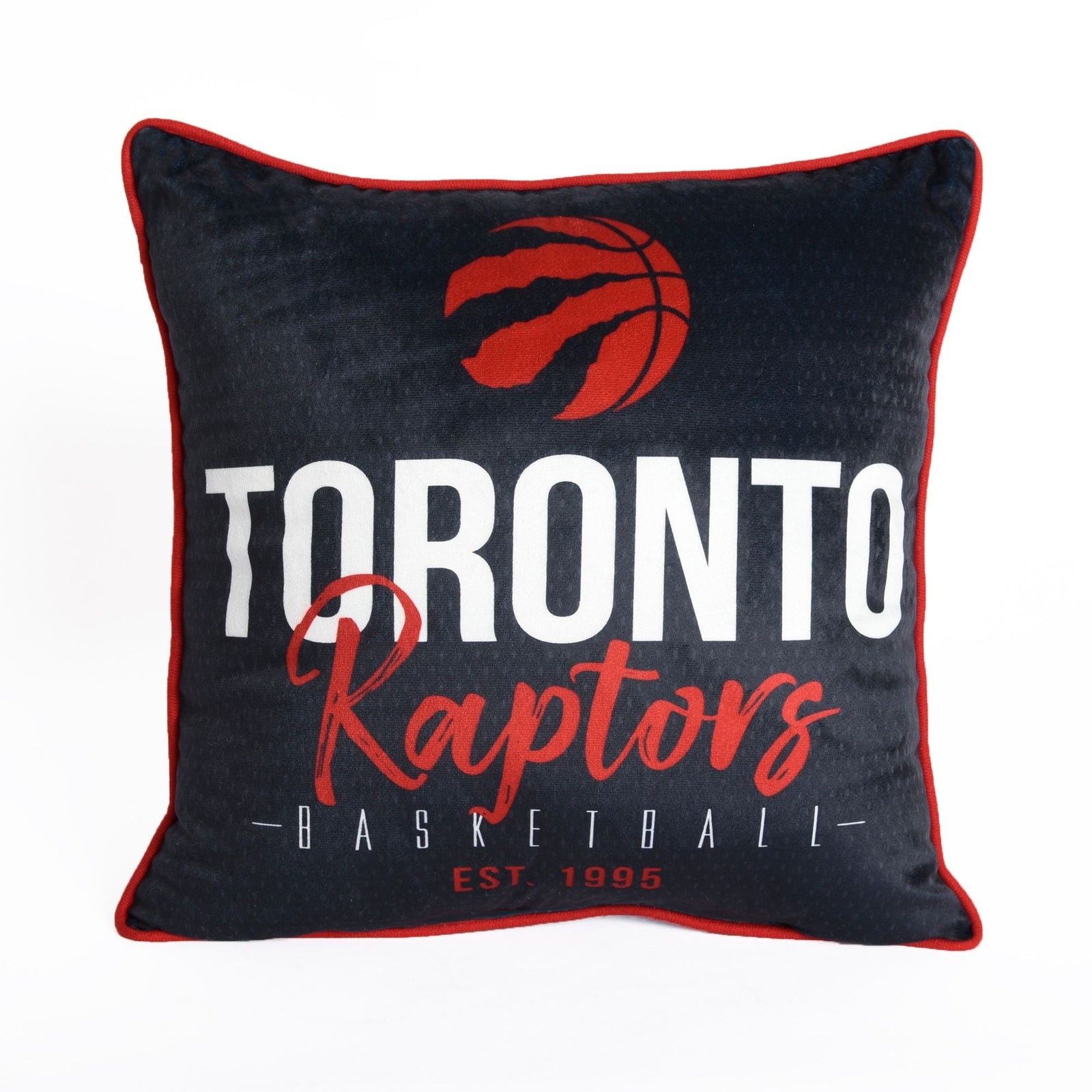 Basketball Est. 1995 Décor Throw Pillow For Fans, Black, 18-in x 18-in H0G5 - product image 2