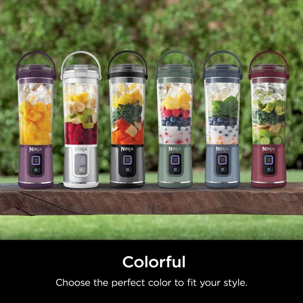 Blast Portable Cordless Personal Blender with Leak-Proof Lid, Blue H8P9 - product image 4