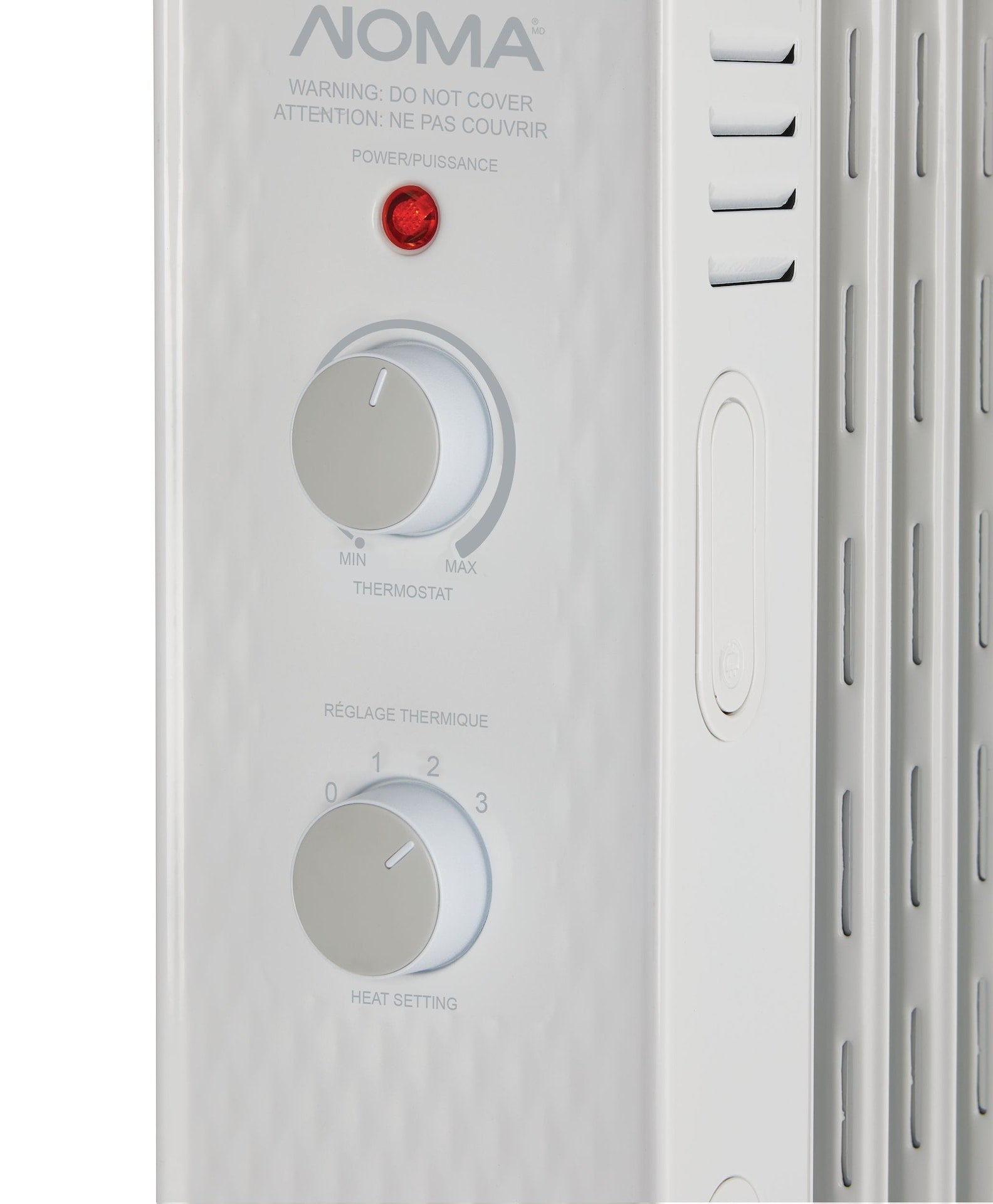 3-Setting Mechanical Oil Filled Radiator with Adjustable Thermostat Q9U6 - product image 6