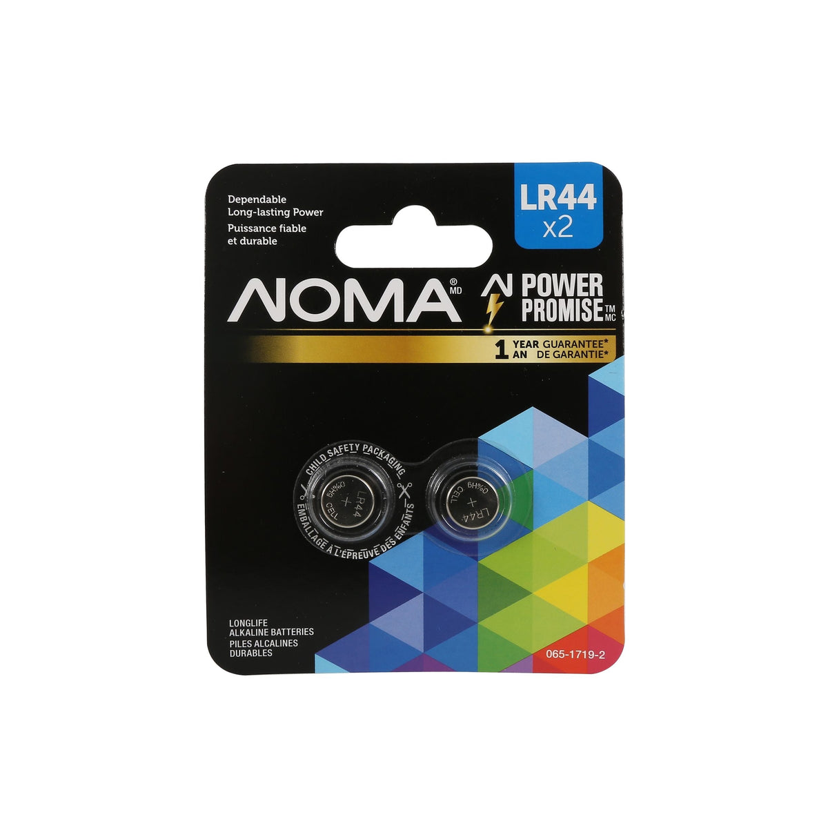 357 LR44 AG13 303 A76 1.5V / 1.5 Volt Alkaline Button Coin Cell Batteries, 2-pk F3E4 - product image 1