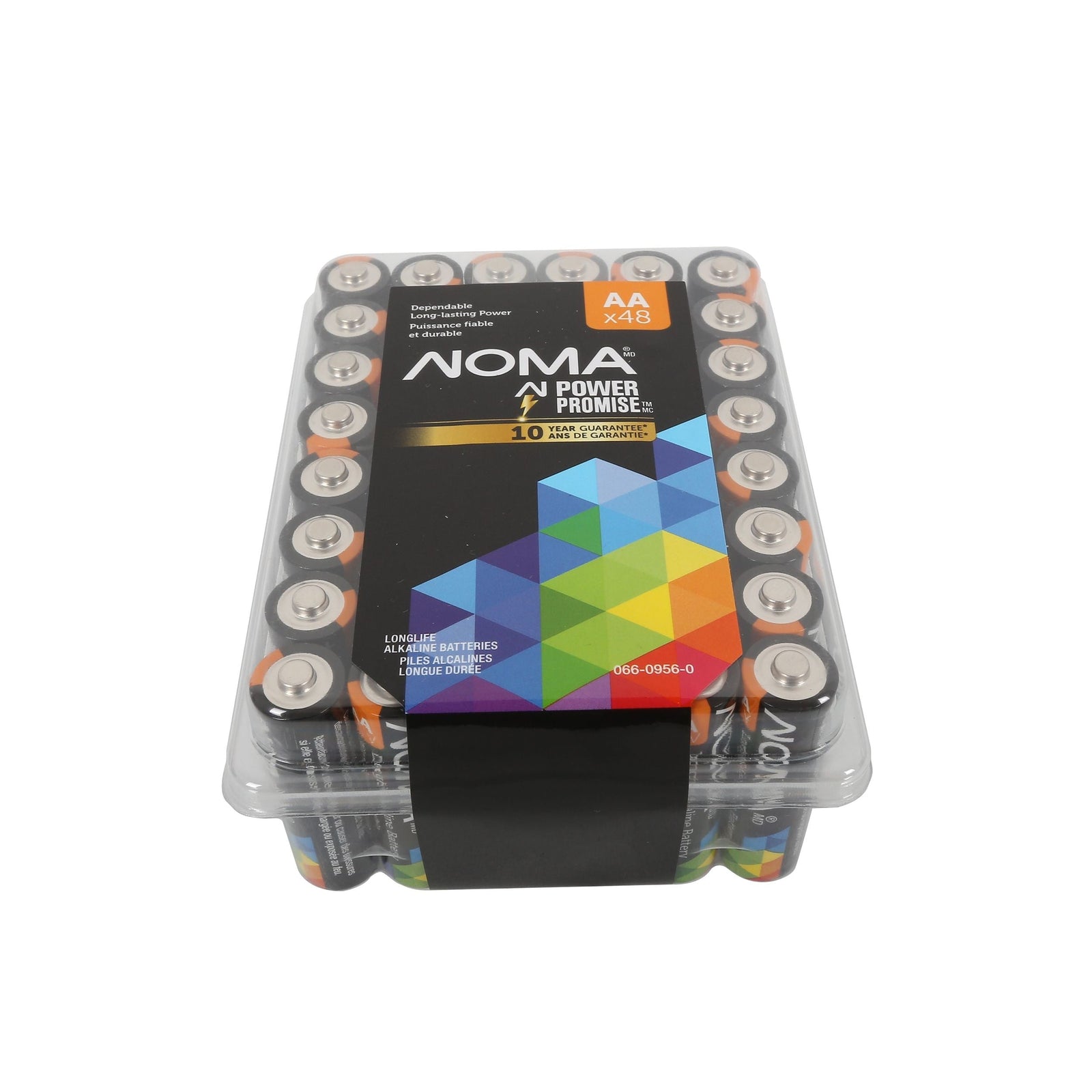 AA Alkaline Batteries in Clam Shell Box, 48-pk O8I9 - product image 1