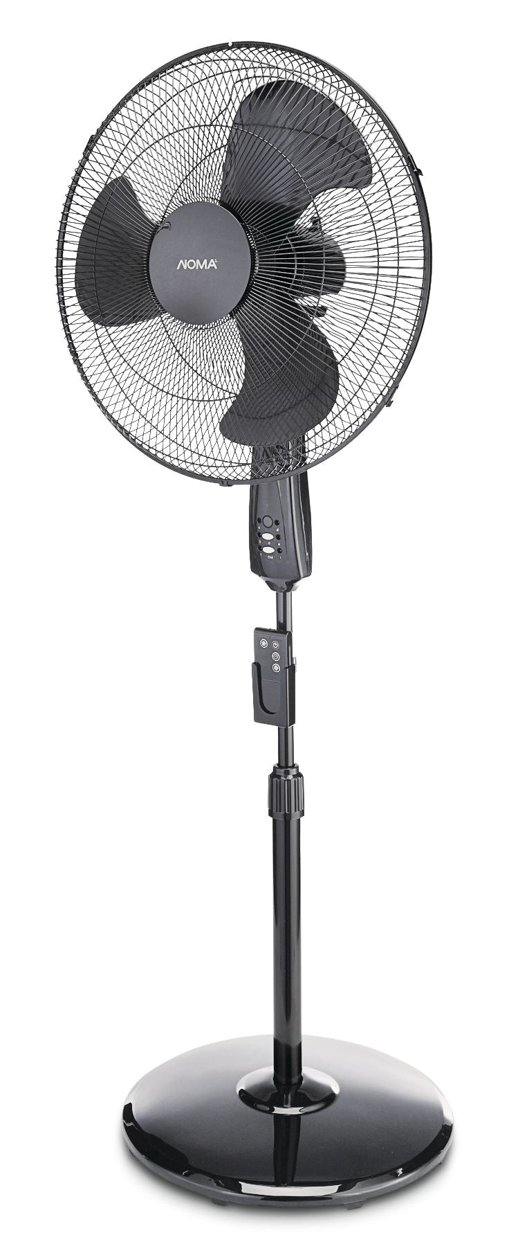Oscillating Pedestal/Stand Fan with Remote Control, 3-Speed, Black, 18-in D6N9 - product image 2