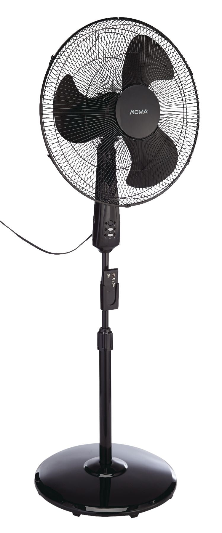 Oscillating Pedestal/Stand Fan with Remote Control, 3-Speed, Black, 18-in D6N9 - product image 3