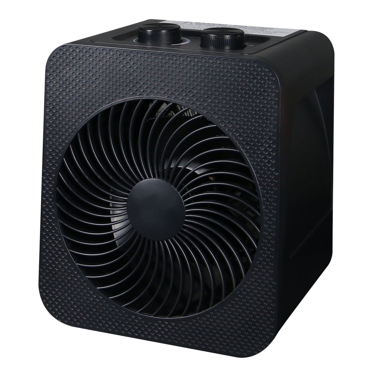 Portable 2-In-1 Personal Heater & Fan, 1500W, Black Y1O8 - product image 1