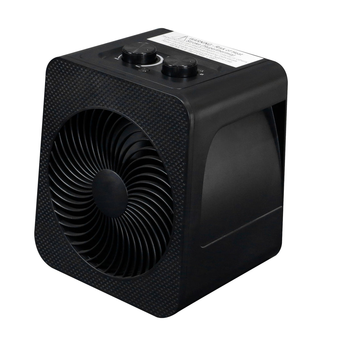 Portable 2-In-1 Personal Heater & Fan, 1500W, Black Y1O8 - product image 4
