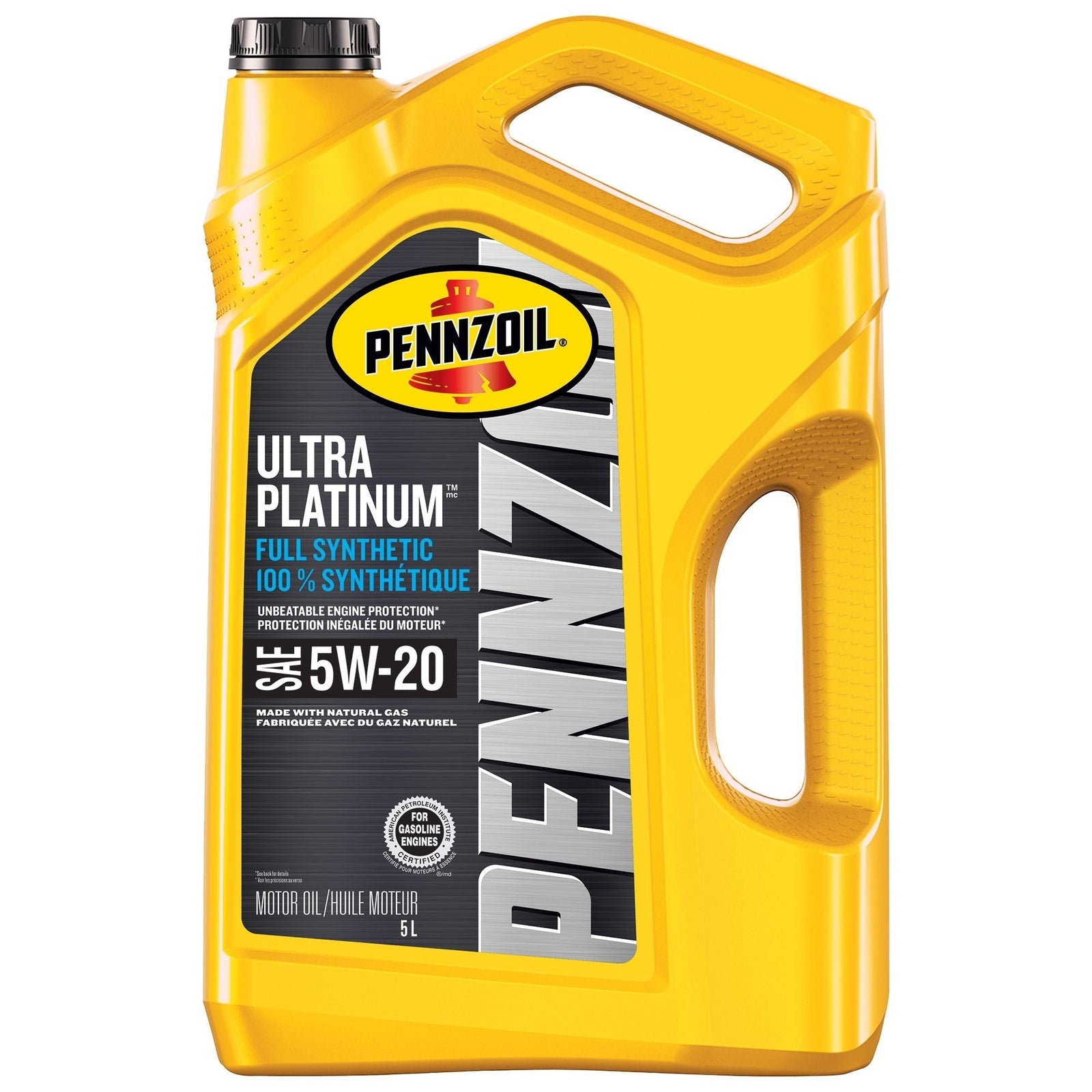Ultra Platinum 5W20 Synthetic Engine/Motor Oil, 5-L N3D7 - product image 1