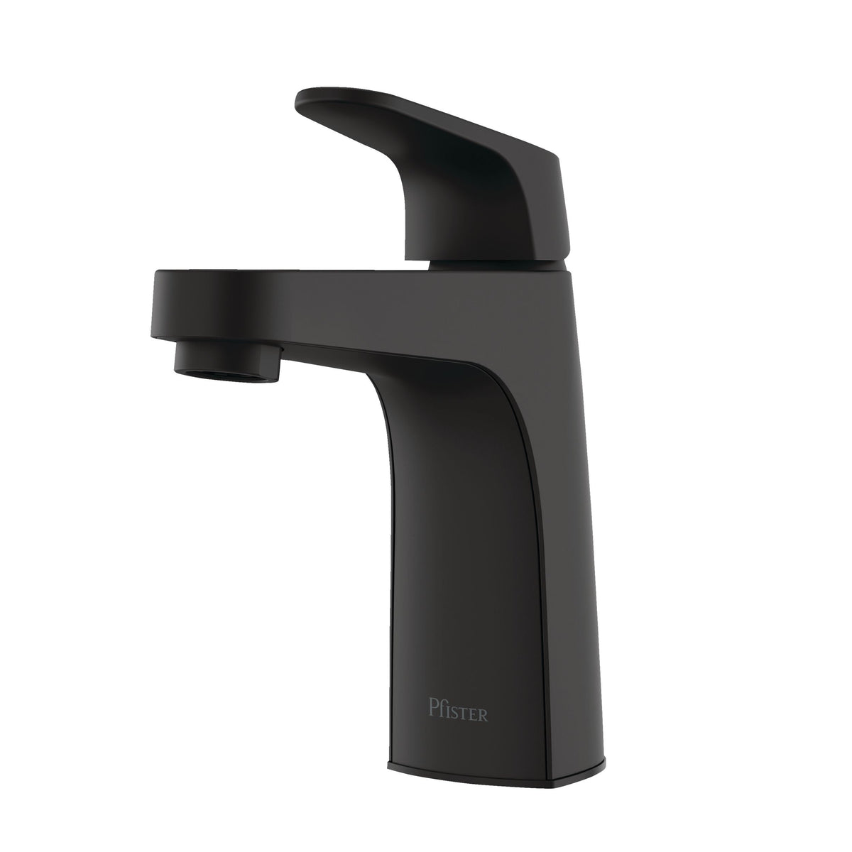 Matlock Single Handle High Arc Single Hole 4-in Centreset Bathroom Sink Faucet, Push & Seal Drain, Matte Black B0D5 - product image 2