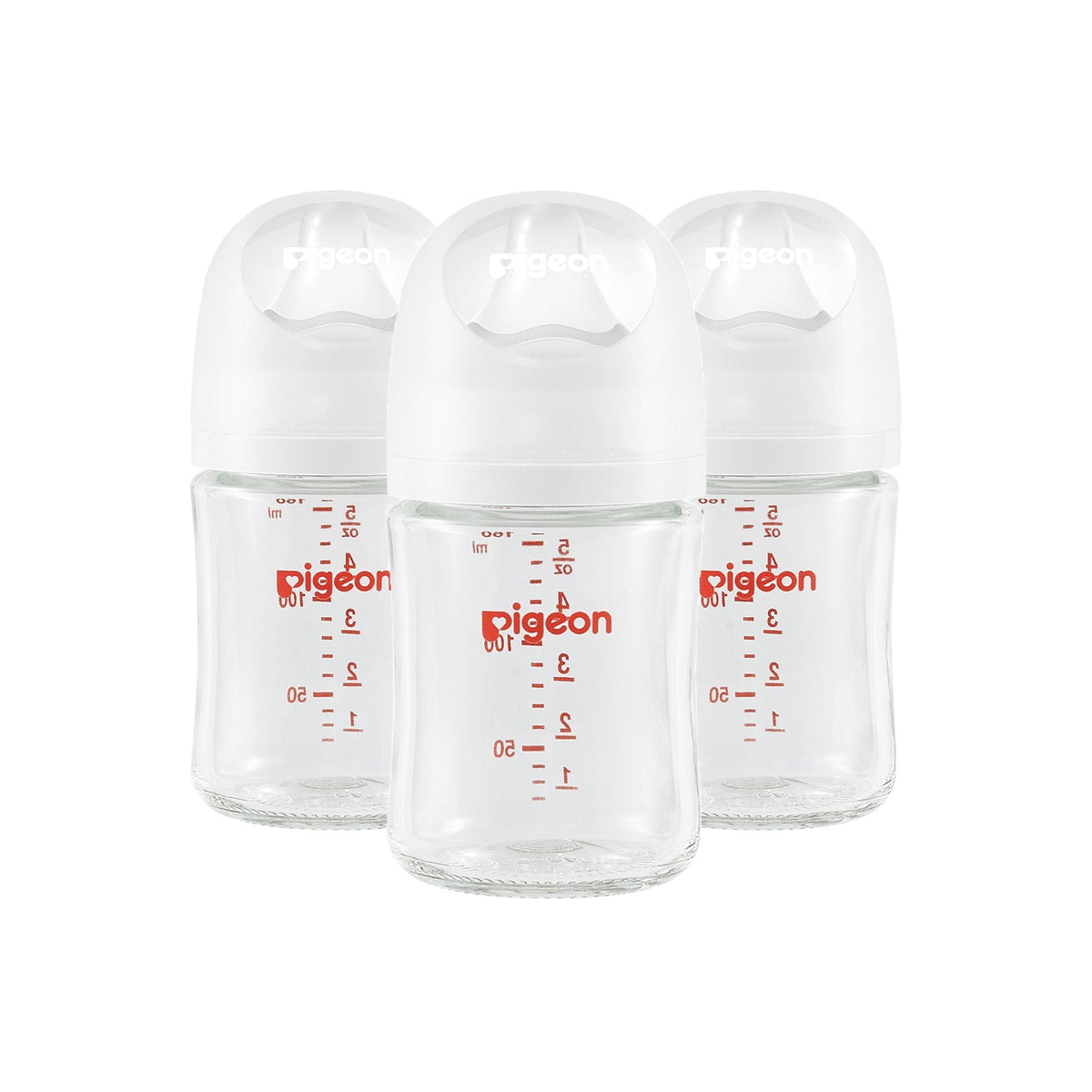 Glass Bottle with Silicone Nipple (SS), 5-oz, 0 Months+, 3-pk T3W9 - product image 1