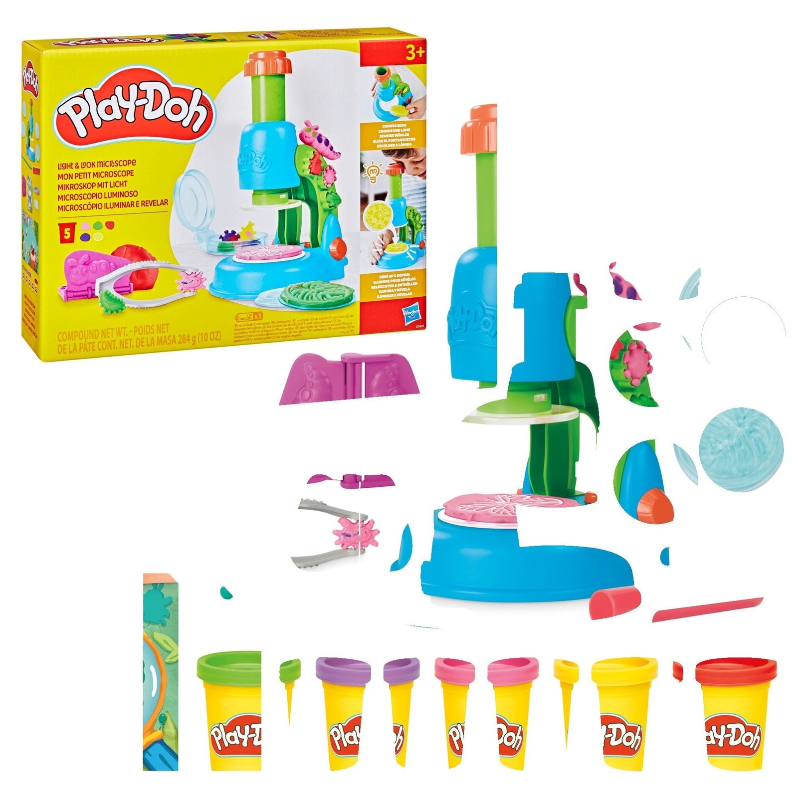 Light-up Microscope Playset with Glow Effects P2F5 - product image 1