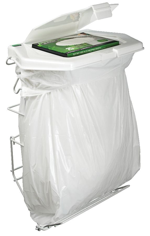 Rack Sack Expandable Kitchen Garbage Bag Holder, Fits 15-L or 21-L bags, Includes 5 bags N1E3 - product image 4